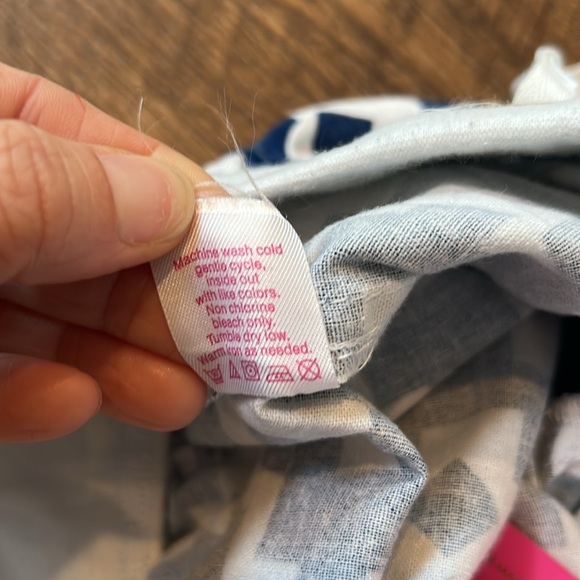 Macbeth Collection by Margaret Josephs Blue/White  Beach Pants size small, NWT! - Picture 8 of 8